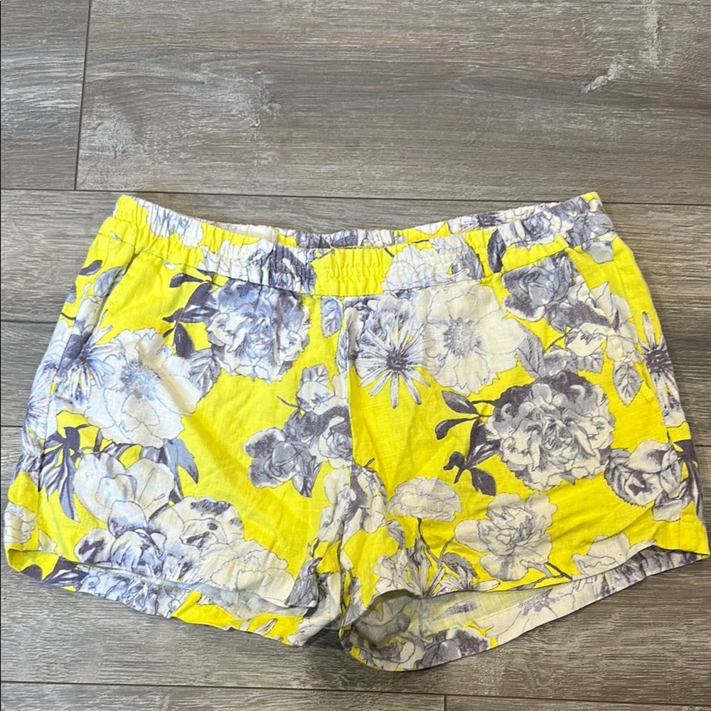 NEW YEAR 20% OFF
 Kut from the Kloth High Waist Yellow and Gray Shorts